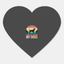Search for about heart stickers Weimaraner