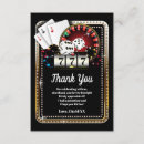 Search for casino thank you cards Party