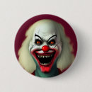 Search for scary clown badges Horror