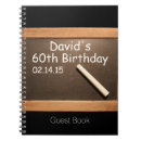 Search for 60th birthday guest book notebooks For him