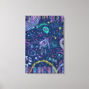 Search for creative canvas prints Blue