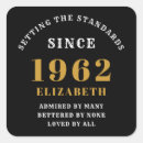 Search for elegant 60th birthday stickers Typography