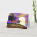Search for sunset birthday cards Palm trees
