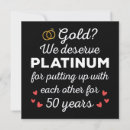 Search for funny wedding anniversary invitations Couple