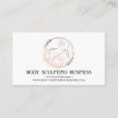 Search for circle logo business cards Beauty