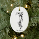 Search for golfer christmas tree decorations Vintage