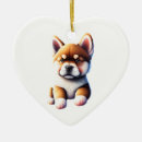 Search for akita christmas tree decorations Puppy