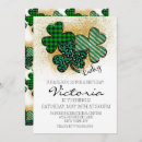 Search for st patricks day party invitations Clover