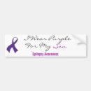 Search for awareness bumper stickers Purple