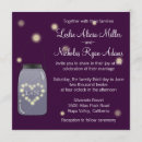 Search for mason jar firefly invitations Vintage