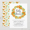 Search for orange fruit invitations Tropical