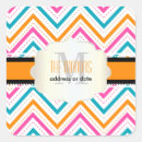 Search for zigzag wedding stickers Chevron