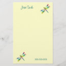 Search for dragonfly stationery paper Nature