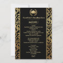 Search for dinner menu invitations Elegant