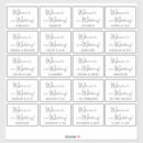 Search for font wedding stickers Chic