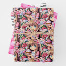 Search for pixel art wrapping paper Pink
