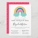 Search for rainbow colours invitations Simple