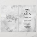 Search for catholic wedding programs Folded