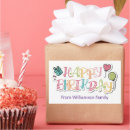 Search for cool shaped stickers Birthday