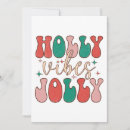 Search for happiness christmas invitations Vintage