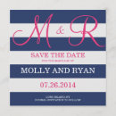 Search for navy blue save the dates Pink