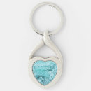 Search for heart broken key rings Blue