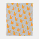 Search for orange cat blankets Pattern
