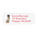 Search for saint bernard return address labels Cute