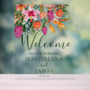 Search for tropical welcome signs Watercolor floral