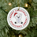 Search for polar bear christmas tree decorations Xmas