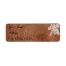 Search for tree rings labels Rustic