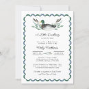 Search for duck baby shower invitations Green