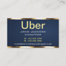 Search for private driver business cards Taxi service