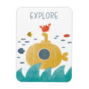 Search for submarines magnets Fish