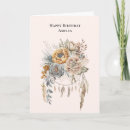 Search for boho birthday cards Beautiful