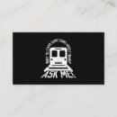 Search for railroad business cards Railway