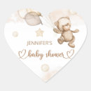 Search for bear with hearts stickers Baby shower