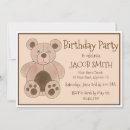 Search for toy party invitations Teddy bear
