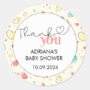 Search for cute thank you stickers Baby