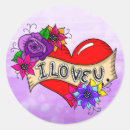 Search for love tattoo stickers Roses