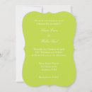 Search for lime green wedding invitations Simple