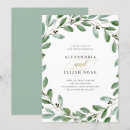 Search for olive branch wedding invitations Foliage