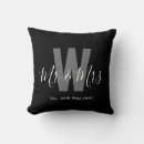 Search for mr and mrs cushions Monogrammed