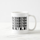 Search for dogs rule mugs Dachshund