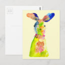 Search for blue bunny postcards Green
