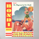 Search for bondi beach posters Vintage