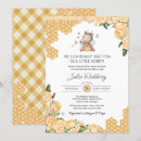 Search for honey bear and bee invitations Honeycomb