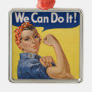 Search for rosie the riveter christmas tree decorations Feminism