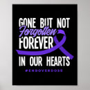 Search for forever in our hearts posters Purple