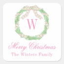 Search for green monogram stickers Chinoiserie